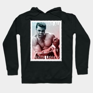 Muhammad Ali Postal Stamp Hoodie